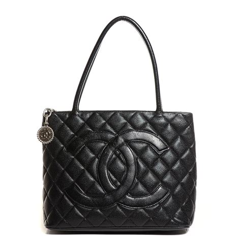 chanel black caviar medallion bag|CHANEL Pre.